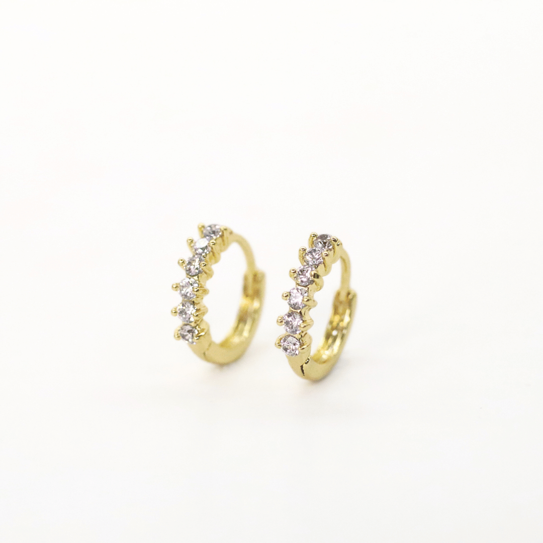 argollas con diamantes