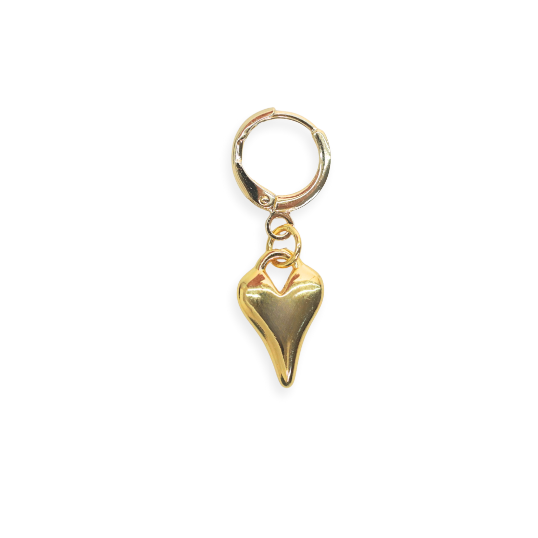 charm en forma de corazon derretido