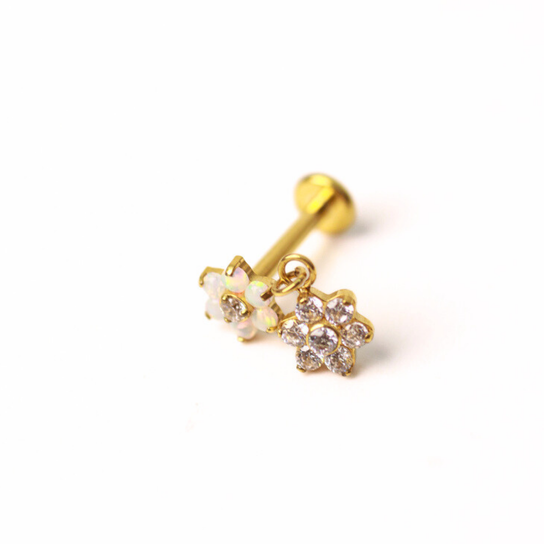 piercing de flores perforacion gratis
